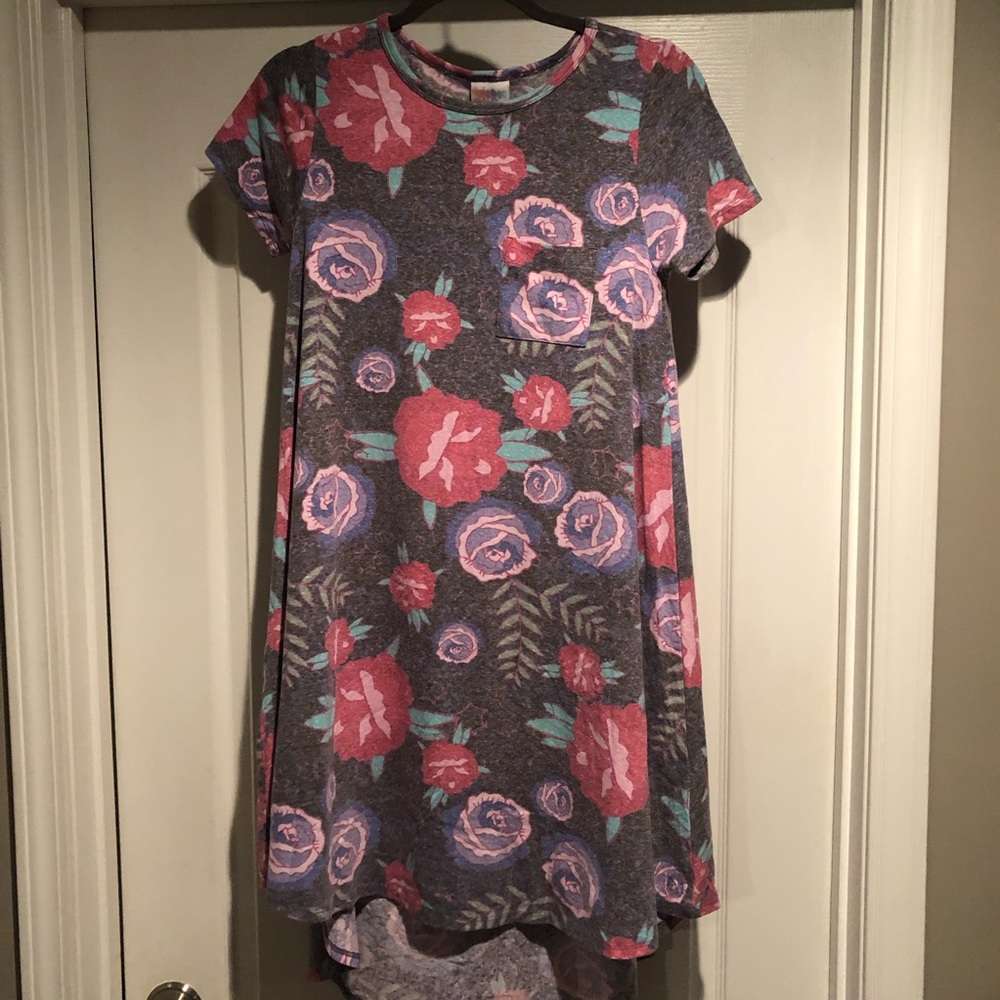 LuLaRoe floral comfy dress!